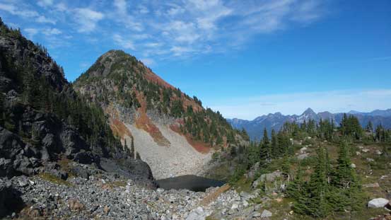 Mt. Pierce and the lake