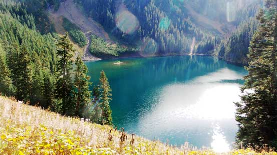 The lower Pierce Lake