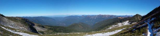 A panorama view towards NW. Click to view large size.