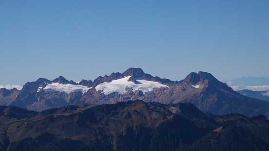 The Twin Sisters. N. Twin on right and S. Twin at center