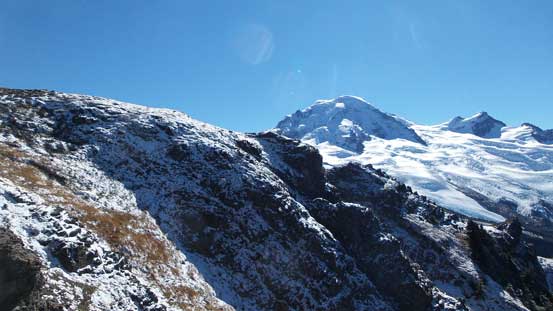 Fresh snow did make things a little bit interesting