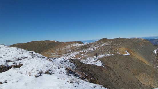 Looking back on Chowder Ridge