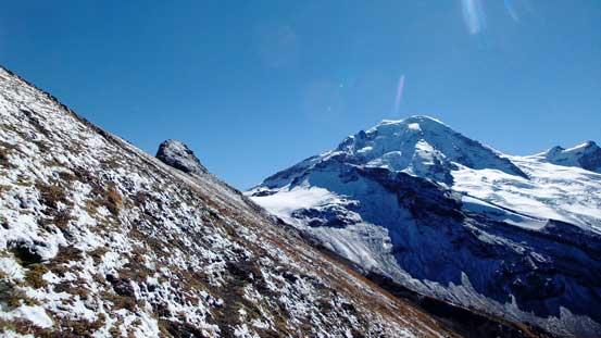 We opted to side-hill bash