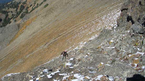Simon bypassing a scrambly step