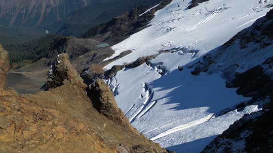 Some crevasses on Hadley's north glacier (Hadley Glacier)