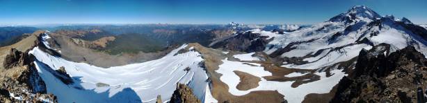 Partial summit panorama. Click to view large size.