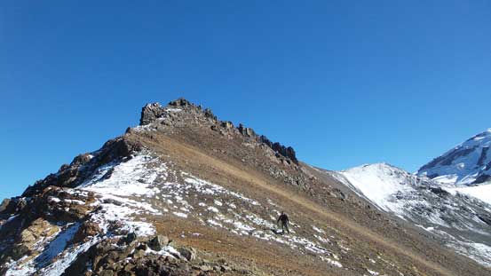 Back to the ridge traverse