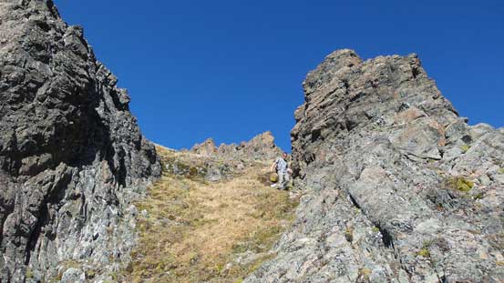 This section was bone dry now