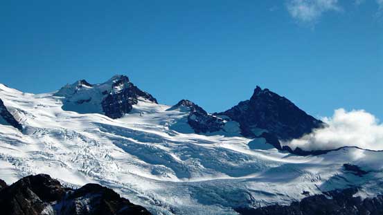 Colfax Peak and Lincoln Peak and Coleman Glacier