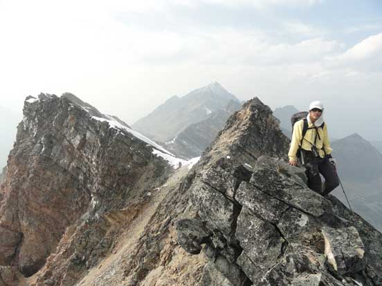 Me on the far west end of Mt. Clairvaux