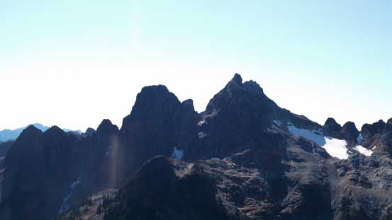 Ledge Mountain and Sky Pilot Mountain