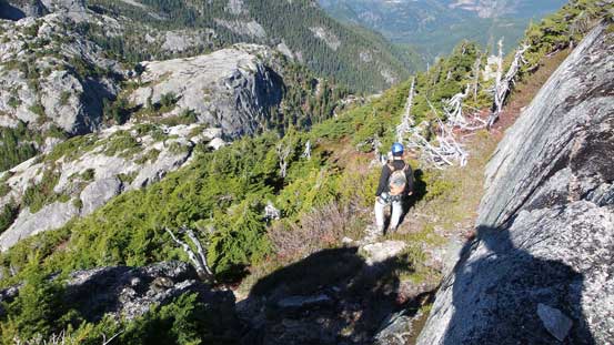 Starting the descent