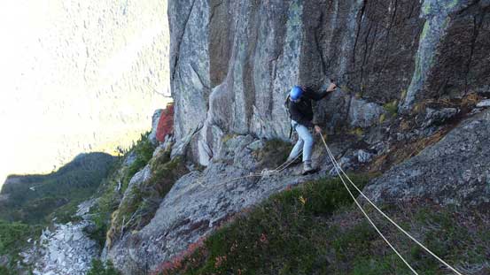 And, the wet slab corner