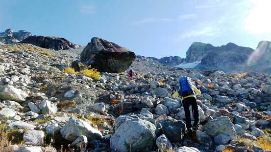 Oh the boulder slog... Endless