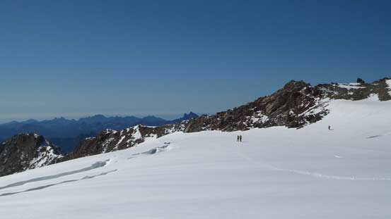 Starting the glacier travel