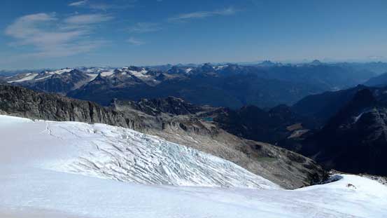 The view opened up considerably