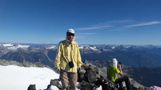 Me on the summit of Mamquam Mountain