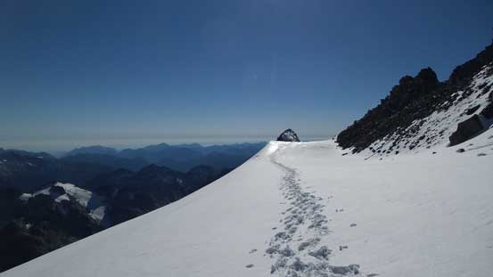 Onto the glacial bench