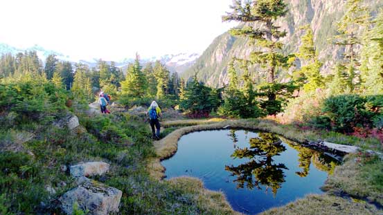 One of the few tarns