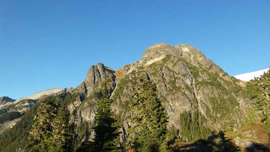 One last view before entering the bushwhacking part...