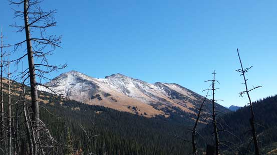 A view of part of Prospector Peaks