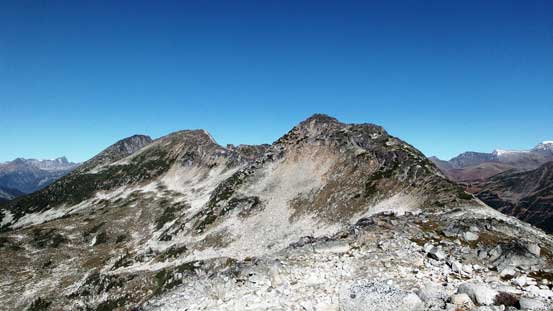 Bump 1, Bump 2 and the summit...