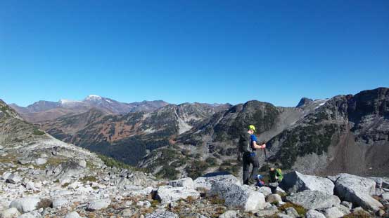 Ridge walk was the theme