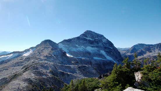 Looking back at the N. Face of Mt. Taillefer. Does it look like The Eiger?!