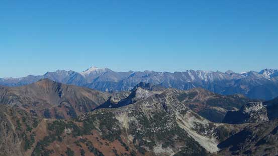 Mt. Seton way in the distance on left skyline