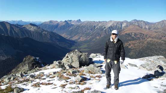 Me on the summit of Mt. Weinhold
