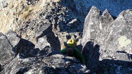 Alex finishing the stemming move higher up