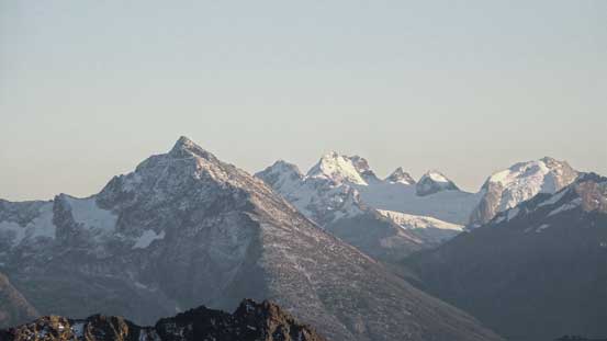 Mt. Merriott with Mt. Matier behind