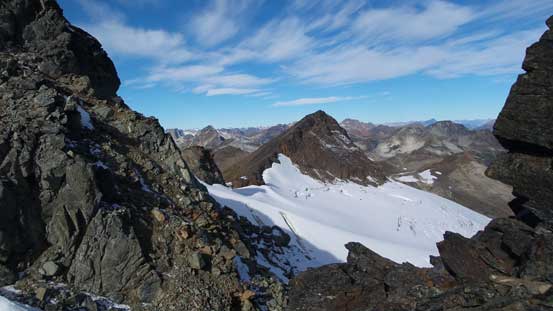 A view from the col