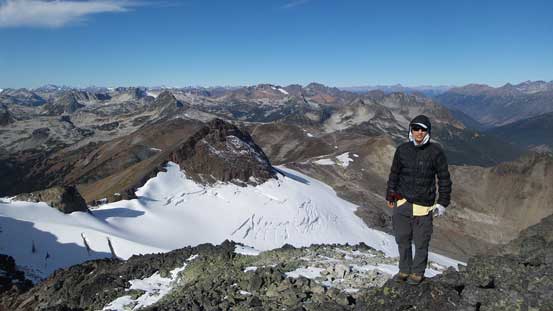 Me on the summit of Prospector Peak