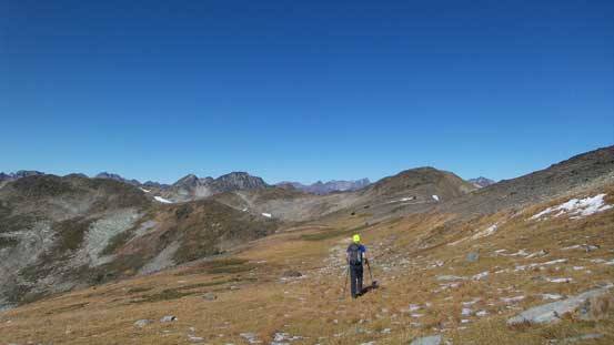 Back to the plateau traverse