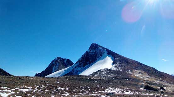 Looking back towards our objective