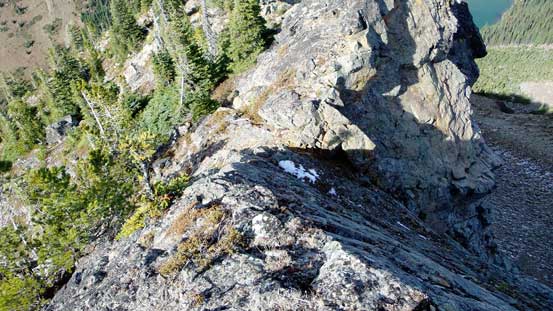 A scrambling section