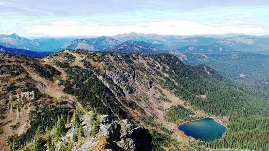 Another look down into Punch Bowl