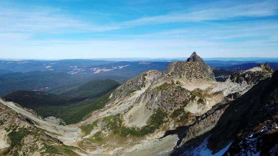 One last view of Snazzy Peak