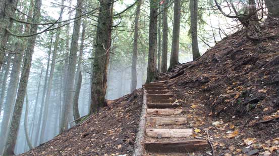 Staircases on the trail