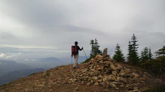 Arriving back at that sub-summit