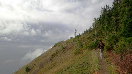 Almost back to Elk Mountain