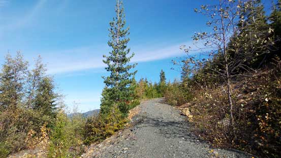 Even this stretch was in a good shape