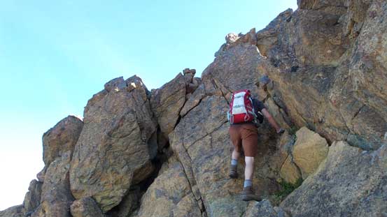 This section was on the north side