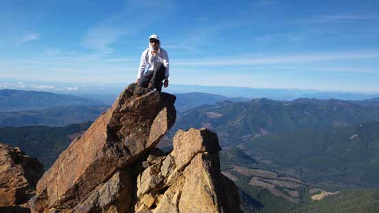 Me on the summit of North Twin