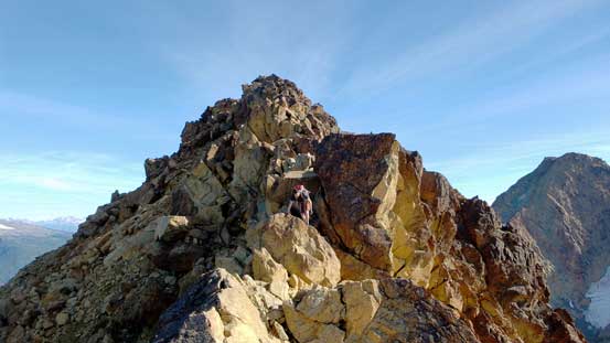 Starting the descent