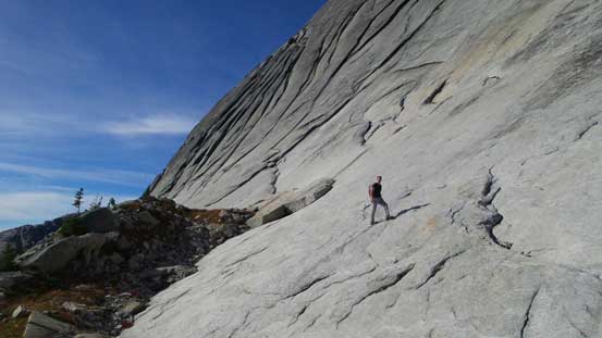 Vlad playing around with the grippy slabs