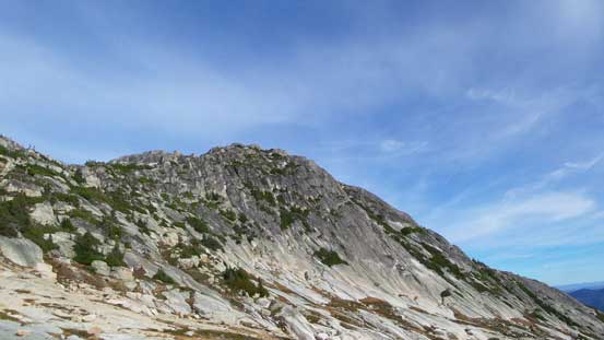 Looking back towards Guanaco Peak