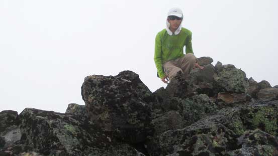 Me on the summit of Mt. Seton