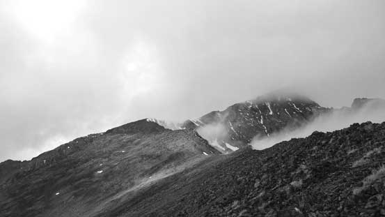 Clouds lifted up a bit and I got to see Seton E2